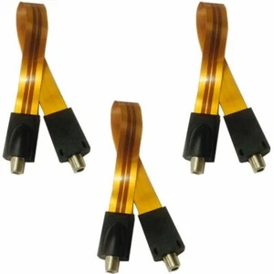 3x Fensterdurchführung 30cm KUPFER Fenster Tür für SAT Koaxial 8K HD Flach Kabel - Bild 1 von 2