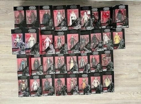 Star Wars Black Series 6 Inch Action Figures 2021 BIG SALE 33 Different Figures Cover