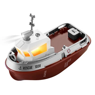  RC 2.4G 1:32 Boat Dual Motor Rechargeable Electric Boats RC Boat Kids Toys - Image 1 of 4