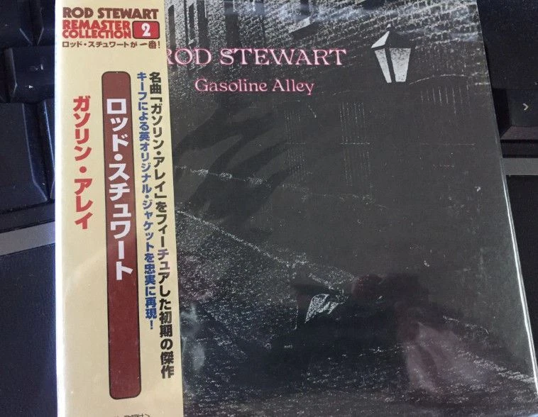 ROD STEWART Gasoline Alley RARE OOP LIMITED EDITION REMASTERED JAPANESE Pap Slv Foto 1 de 1