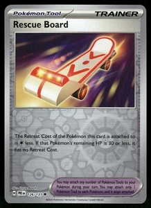 Rescue Board Reverse Holo NM 126/131 Prismatic Evolutions Pokemon - Picture 1 of 2