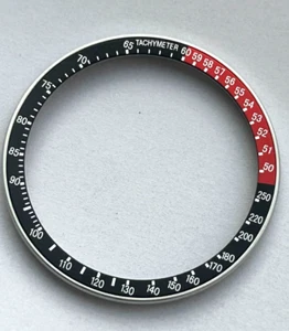 Bezel with Insert for Seiko 6139-6030 6139-6031 6139-6032 Coke Black & Red Beze - Bild 1 von 5
