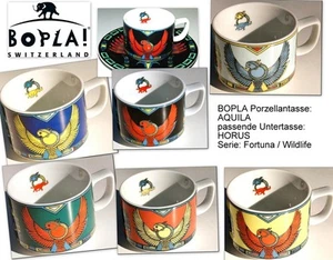 AQUILA BOPLA Porzellan Schweiz Kaffeetasse oder Teetasse - Bild 1 von 7