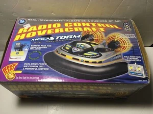 MEGATECH R/C HOVERCRAFT MEGASTORM AIRBOAT AMPHIBIOUS REMOTE CONTROL TOY VINTAGE - Picture 1 of 24