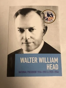 Walter William Head 2017 National Scout Jamboree Trading Card Pack BSA President - Picture 1 of 2