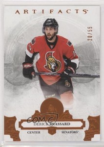 2017-18 Upper Deck Artifacts Orange /55 Derick Brassard #100