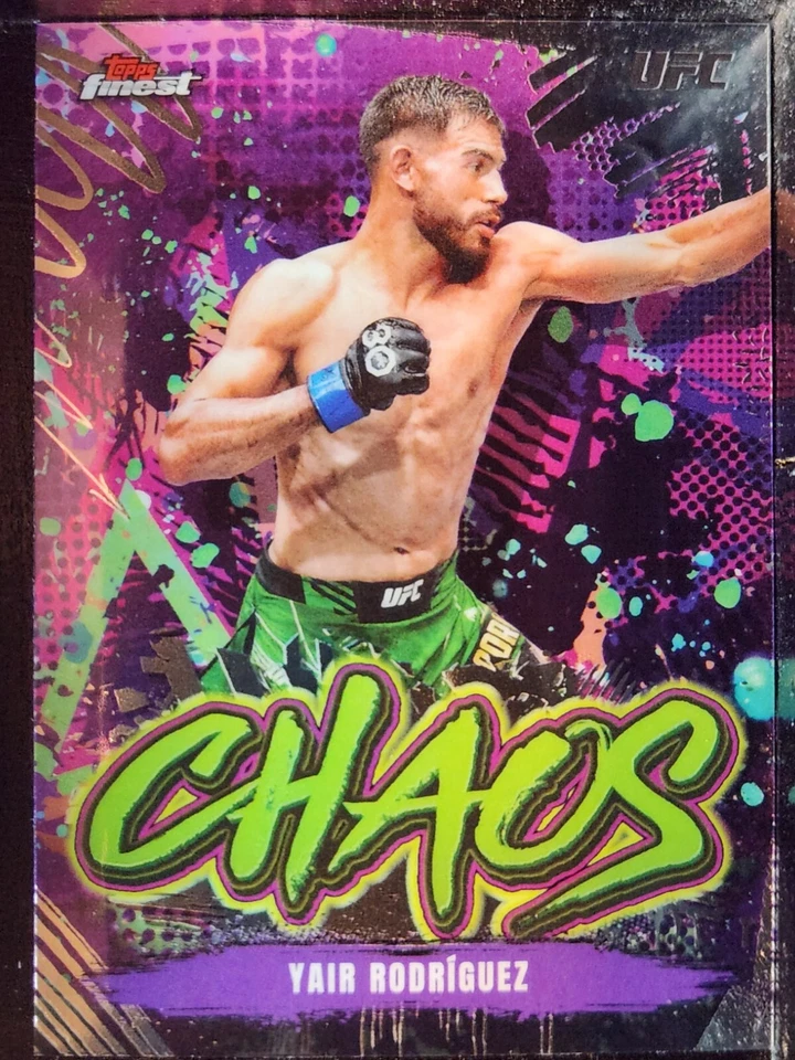 2024 Topps Finest UFC (Pick your Fighter) Base & Parallels - Image 1 of 1
