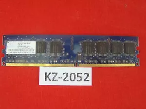 1GB Nanya DDR2 RAM 667MHz PC2-5300U Dimm 240-pol. CL5 NT1GT64U8HA1BY-3C #KZ-2052 - Picture 1 of 1