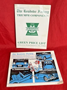 Roadster Factory Triumph Restauration Checkliste Kurzübersicht Katalog '88 Lot - Bild 1 von 13