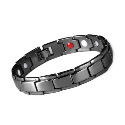 Pulsera magnética de cobre para hombres terapia curativa terapéutica energética artritis mujeres Foto 1 de 4