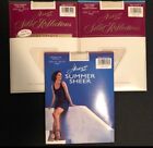 Hanes Vintage 1990s Pantyhose Hose 3 Pairs CD Pearl New NWT Silk Reflections