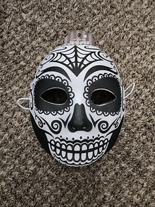 Day of the Dead Mask Dia De Los Muertos Mexican Costume Mexico Sexy Skull - Picture 1 of 4