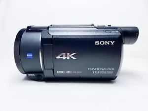 Sony Handycam FDRAX53 4K HD Not Working Does Not Turn On *Parts Only* - Picture 1 of 9