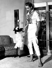8x10 Print Anne Frances Wonderful Candid Playing with Her Dog #AFEE