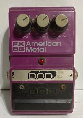 Pedal efecto guitarra DOD Digitech FX56 American Metal Distortion raro vintage Foto 1 de 4