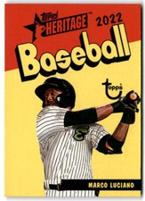 2022 Topps Heritage Minor League #73PC-15 Marco Luciano  1973 Topps Pack Cover