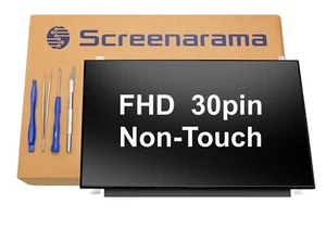BOE NV173FHM-N41 V8.0 V8.1 FHD 30 pin schermo LCD schede SCREENARAMA * VELOCE - Foto 1 di 7