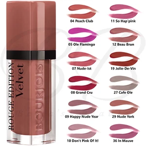 BOURJOIS Rouge Edition Velvet Long Lasting Liquid Lipstick 7,7 ml *FARBTON WÄHLBAR* - Bild 1 von 16
