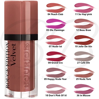 BOURJOIS Rouge Edition Velvet Long Lasting Liquid Lipstick 7,7 ml *FARBTON WÄHLBAR*