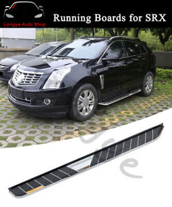 2PCS Running Boards Fits for Cadillac SRX 2010-2015 Side Step Nerf Bars