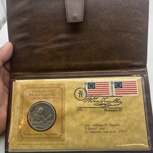 Postmasters of America - Bicentennial Pewter Medal Ben Franklin Commemorative 75 - Picture 1 of 5