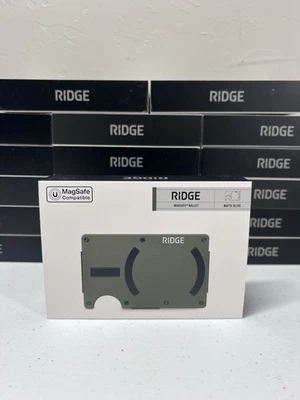 The Ridge Slim Wallet w/ MagSafe & RFID Blocking Matte Olive *BRAND NEW* - Image 1 of 2