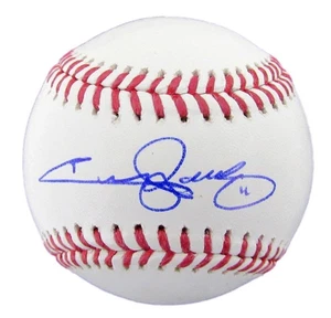 Jimmy Rollins Signed/Auto OML Baseball Philadelphia Phillies PSA/DNA 189595 - Picture 1 of 3