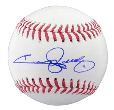 Jimmy Rollins Signed/Auto OML Baseball Philadelphia Phillies PSA/DNA 189595 - Image 1 of 3