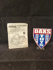 Vintage Masters Of The Universe Battle Ram Instructions Mattel 1981 MOTU  - Picture 1 of 4