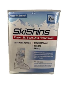 SkiShins - Almohadillas protectoras espinilleras de poro de esquí - Imagen 1 de 6