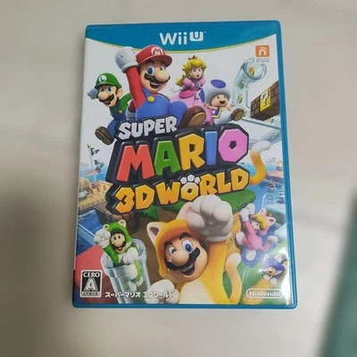 Super Mario 3D World Nintendo Wii U JAPAN IMPORT USED - Image 1 of 4