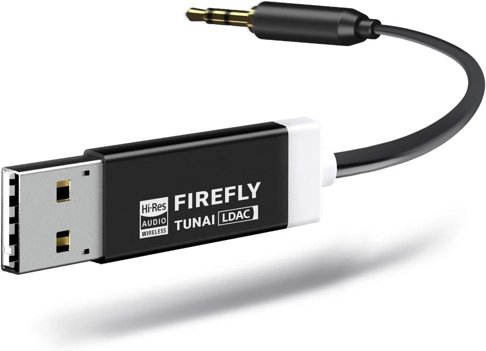 TUNAI Firefly LDAC Bluetooth Receiver: High Resolution Wireless Audio...  - Image 1 of 4