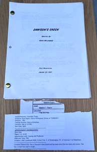 Dawson's Creek 1997 originale show televisivo episodio pilota sceneggiatura Williamson - Foto 1 di 9