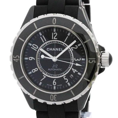 Reloj Hombre Chanel J12 Automático Caucho Cerámico H0684 Pulido BF587193 Foto 1 de 4