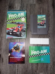 Nintendo R.C. Pro-Am NES Game with Box & Manual Tested Authentic Cib - Picture 1 of 11