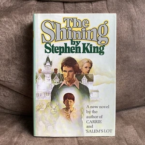 The Shining by Stephen King Doubleday BCE Gutter "MP9W" VTG Horror HC/DJ - Picture 1 of 21