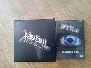 Judas Priest Metalogy CD Box Set Complete Plus Electric Eye DVD Nice Priest Lot - Picture 1 of 17