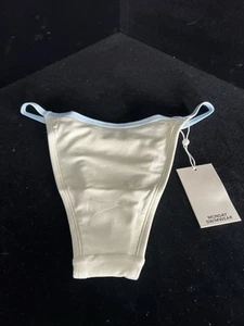 Monday Swimwear KAUAI BOTTOM - IVORY/SEA MIST- Size S ….. b22 - Picture 1 of 3
