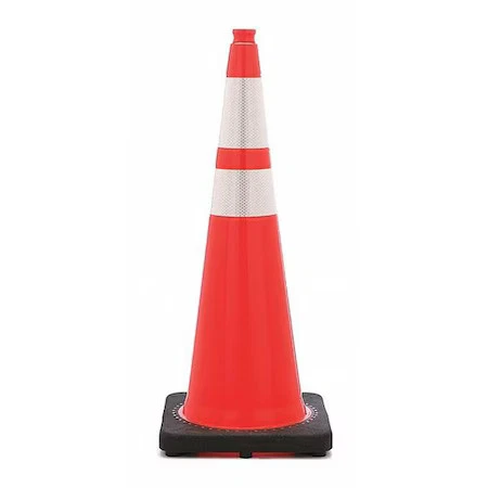 Cono de tráfico, carretera nocturna o de alta velocidad (45 Mph o superior), 12 lb, Foto 1 de 1