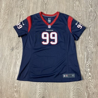 Camiseta deportiva para mujer JJ Watt Houston Texans Nike On Field talla azul XL Foto 1 de 4