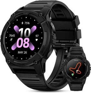 Kospet Tank S2 Smartwatch, integriertes GPS, 5ATM & IP69K wasserdicht, 1,32" AMOLED - Bild 1 von 9