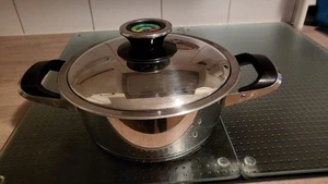 AMC Topf 20cm / 2,3L Deckel mit Visiotherm, Secuquick geeignet . - Bild 1 von 5