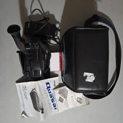 VTG Quasar VHS-C Quarterback VM530 Camcorder Handheld Video Camera No Battery  - Image 1 of 4