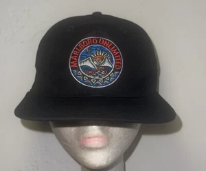 Vintage MARLBORO Unlimited Adventure Gear Strapback Hat 90s Smoking Tobacco - Picture 1 of 6