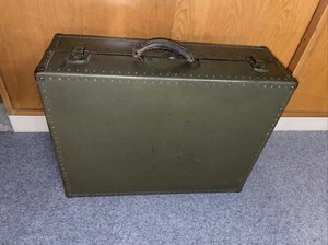 Vintage Solid Hard side Green 25” HARTMANN TRUNK LUGGAGE Detachable Suitcase - Picture 1 of 12