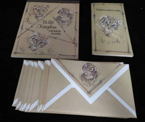 Vintage Wild Kingdom Stationary Ensemble - Tiger Cub - Picture 1 of 19