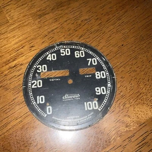 Vintage Stewart Speedo Face 100 Mph Corbin Harley Indian Excelsior Henderson Ace - Bild 1 von 7