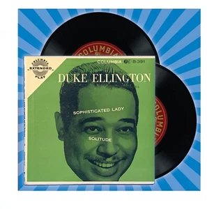 DUKE ELLINGTON “SOPHISTICATED LADY” 2 DISC SET 1954 COLUMBIA EXTENDED PLAY VINYL - Picture 1 of 24