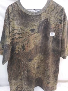 MOSSY OAK XXL SHORT SLEEVE CAMO SHIRT - Picture 1 of 8