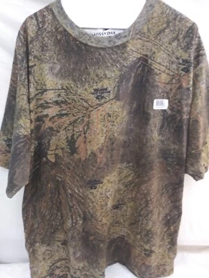 MOSSY OAK XXL SHORT SLEEVE CAMO SHIRT - Image 1 of 4